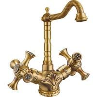 Смеситель для кухни ZorG Antic A 7005K-BR Бронза