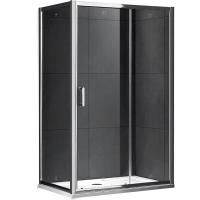 Душевой уголок Gemy S30191G-A100 170х100 профиль Хром стекло прозрачное Душевой уголок Gemy S30191G-A100 170х100 профиль Хром стекло прозрачное