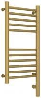 Полотенцесушитель электрический "БОГЕМА 3.0" прямая 600х300 / МЭМ правый (Матовое золото)