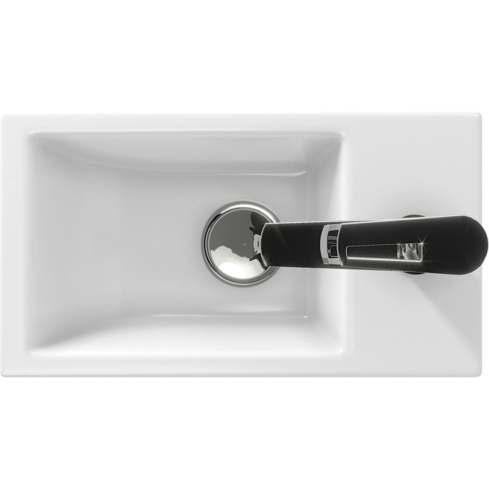 Раковина VIGO COMO 40 Cersanit белая (Ц0000008857), артикул Ц0000008857