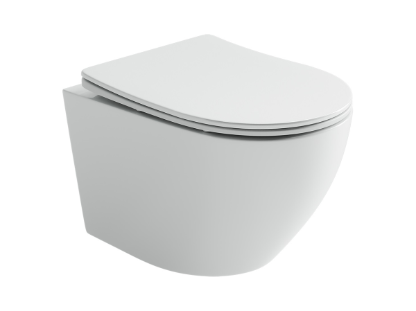 Подвесной унитаз Уно (Uno) Безободковый (Rimless)