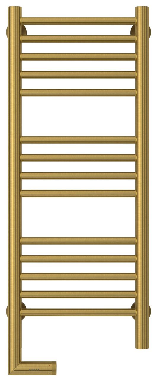 Полотенцесушитель электрический "БОГЕМА 2.0" прямая 800х300 / МЭМ левый (Состаренная ЛАТУНЬ)