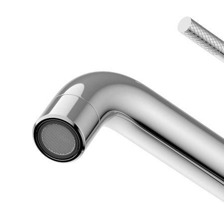 RELAX-LC1-BORO-W0 Смеситель для накладной раковины однорычажный без донного клапана, брашированное золото, артикул RELAX-LC1-BORO-W0