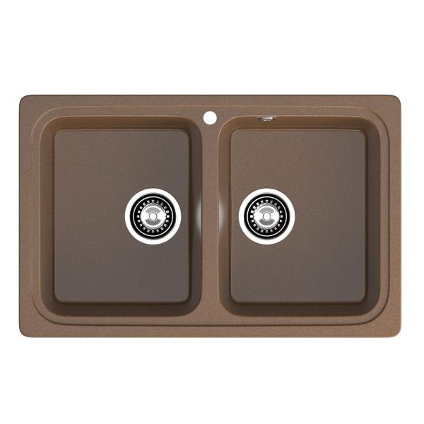 Кухонная мойка GranFest STANDART 780K, терракот