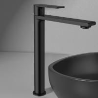 смесители для раковины Vincea Смеситель для раковины Vogue VBF-1V2MB однорычажный, черный,