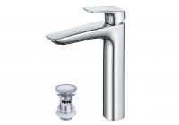 Смеситель для раковины 227 с донным клапаном AQUATEK AQ1005CR ВЕГА Смеситель для раковины 227 с донным клапаном AQUATEK AQ1005CR ВЕГА