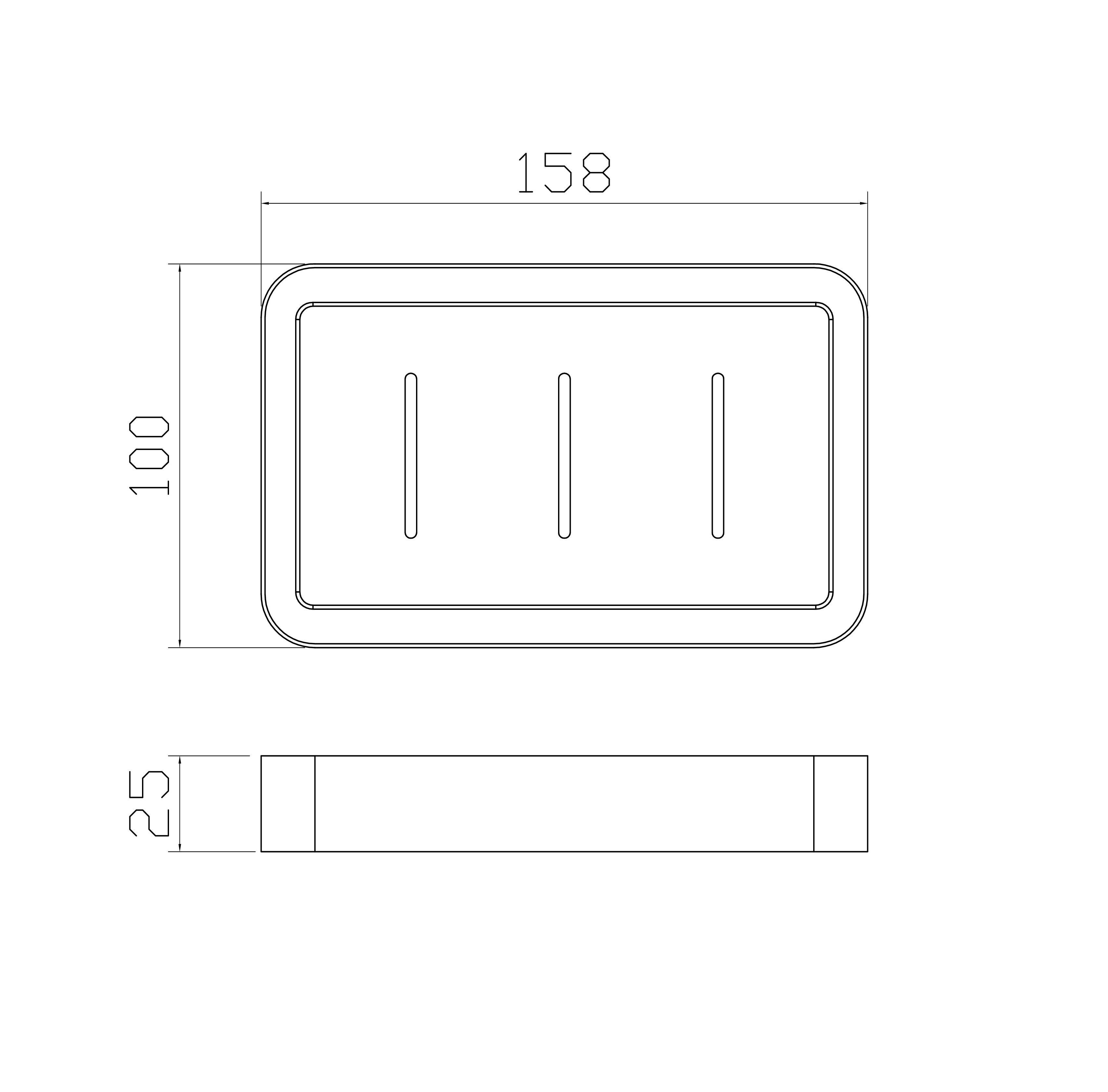 Мыльница с держателем WONZON & WOGHAND CARBON, Черный (WW-7732) Мыльница с держателем WONZON & WOGHAND CARBON, Черный (WW-7732)