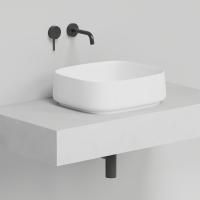 Salini ORIENTE BOWL Раковина накладная, 450х405х140 мм, S-Sense, глянцевый, декор.накладка на слив, выпуск, цвет белый Salini ORIENTE BOWL Раковина накладная, 450х405х140 мм, S-Sense, глянцевый, декор.накладка на слив, выпуск, цвет белый