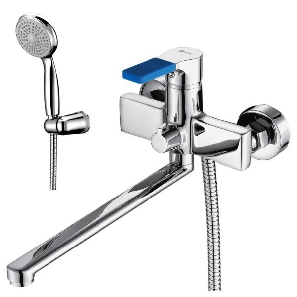 Смеситель для ванны Lemark Aura LM0651C универсальный Хром