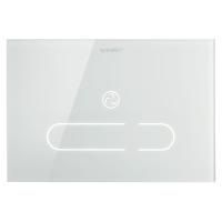 Duravit DuraSystem А2 Клавиша смыва, сенсорная с ИК-датчик, двойной смыв, цвет: стекло белое (для рам WD1014/WD1013 и SensoWash F Pro/Plus/Lite)