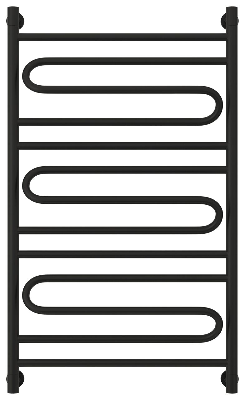 Полотенцесушитель водяной "ЭЛЕГИЯ+" 1000х600 (Матовый черный) Полотенцесушитель водяной "ЭЛЕГИЯ+" 1000х600 (Матовый черный)