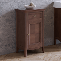 TW Veronica, Тумба 50.2/45*40/37.4*h86.7см, 1 расп дверка 1 выдв ящ, доводчик Blum (петли справа-DX), цвет: noce, ручки: Riflesso бронза TW Veronica, Тумба 50.2/45*40/37.4*h86.7см, 1 расп дверка 1 выдв ящ, доводчик Blum (петли справа-DX), цвет: noce, ручки: Riflesso бронза