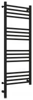 Полотенцесушитель электрический "БОГЕМА 3.0" прямая 1000х400 / МЭМ левый (Матовый чёрный)