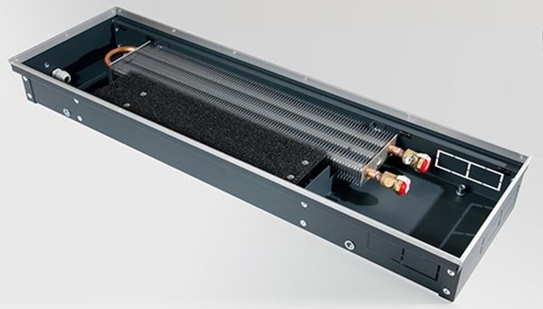 Внутрипольный конвектор Techno Vent KVZV 420-120-4400 без решетки Внутрипольный конвектор Techno Vent KVZV 420-120-4400 без решетки