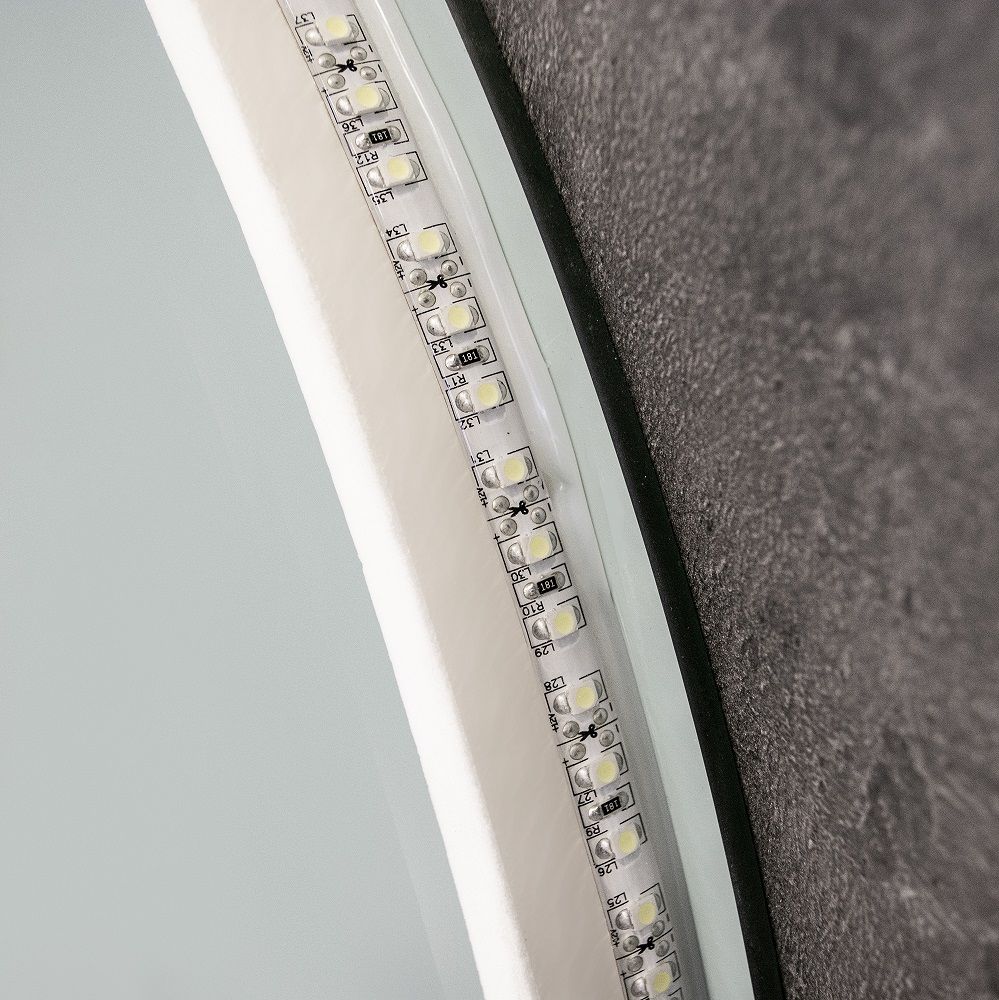 Xpertials Siro, зеркало Ø120 см, 1 датчик: LED подсветка с регулировкой яркости, артикул 84354135-68397