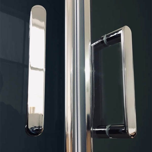 Душевая кабина Royal Bath BP 120х80 RB8120BP3-WT-CH-L с гидромассажем профиль Хром задняя стенка Белая Душевая кабина Royal Bath BP 120х80 RB8120BP3-WT-CH-L с гидромассажем профиль Хром задняя стенка Белая