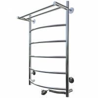 Электрический полотенцесушитель Тругор ПЭК 5 П 80x40 с полкой Хром