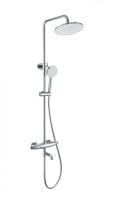 Душевая система с термостатом WONZON & WOGHAND CAPSULE, Хром (WW-B3031-A1-CR)