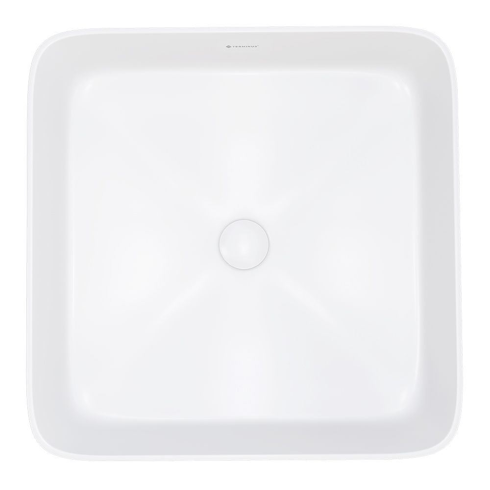 Раковина чаша Terminus Ватикан 05RN37x37x13W, белый, артикул 05RN37x37x13W