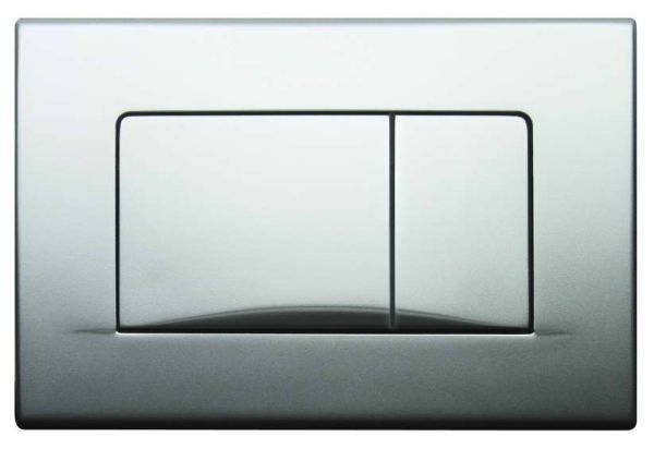 Schwab DotsDuo, панель смыва с двумя клавишами, цвет глянцевый хром