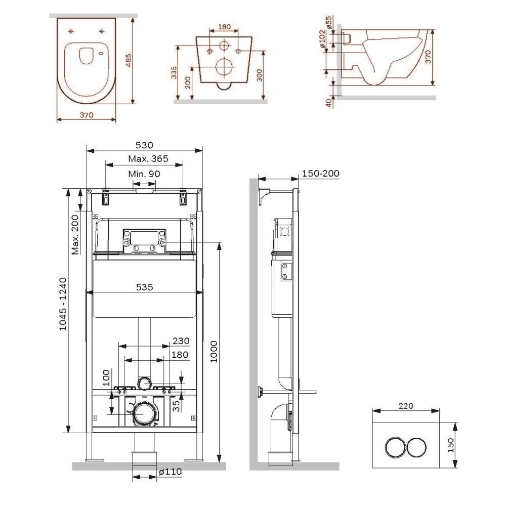 IS100101.801900 Инсталляция MasterFit с клав L глянц белый с подвес унит Like Aquaspin с сид м/лиф IS100101.801900 Инсталляция MasterFit с клав L глянц белый с подвес унит Like Aquaspin с сид м/лиф