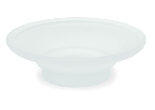 Stil Haus Liz, стеклянная мыльница, цвет хром