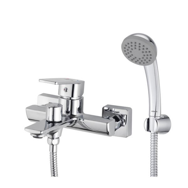 Смеситель для ванны,хром глянцевый, Poli, Milardo (POLSB00M02)