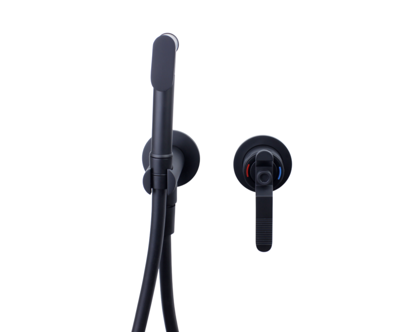 Гигиенический душ со смесителем Bronze de Luxe 1760'S 3253SB, черный, артикул 3253SB