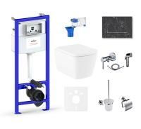 Комплект 10 в 1 Lavinia Boho Aveo Rimless 75110718, премиум с каменной клавишей