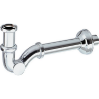 CISAL Сифон 1"1/4 S-образный, цвет хром