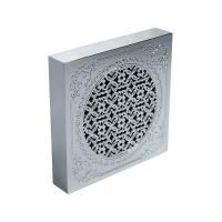 VENTILATORO Вентилятор для ванной комнаты D120 mm, с декоративной решеткой 180x180 mm, хром