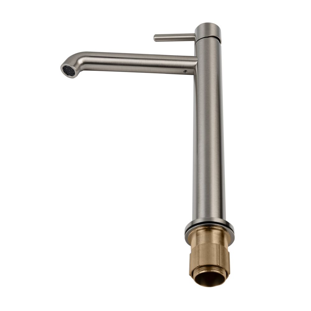 Смеситель для раковины высокий FILARETE Roun FL6020NK, никель