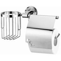 Держатель туалетной бумаги и освежителя воздуха WasserKRAFT Isen K-4059 Хром