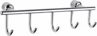 Вешалка с 5 крючками для ванной WONZON & WOGHAND, Хром (WW-9382-5)