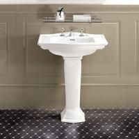 Devon Westminster Раковина (60х43,5 см) с 1 отверстием под смеситель, цвет: белый