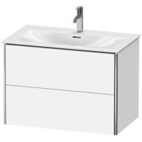 Duravit XSquare Тумба подвесная под раковину # 234483, 2 яшика, 560x810x478мм, цвет White High Gloss