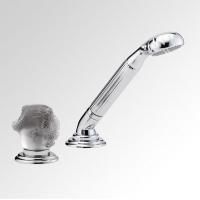 THG MOON DRAGON Смеситель на борт ванны, на 2 отверстия, прогрессивный, с ручным душем, цвет хром