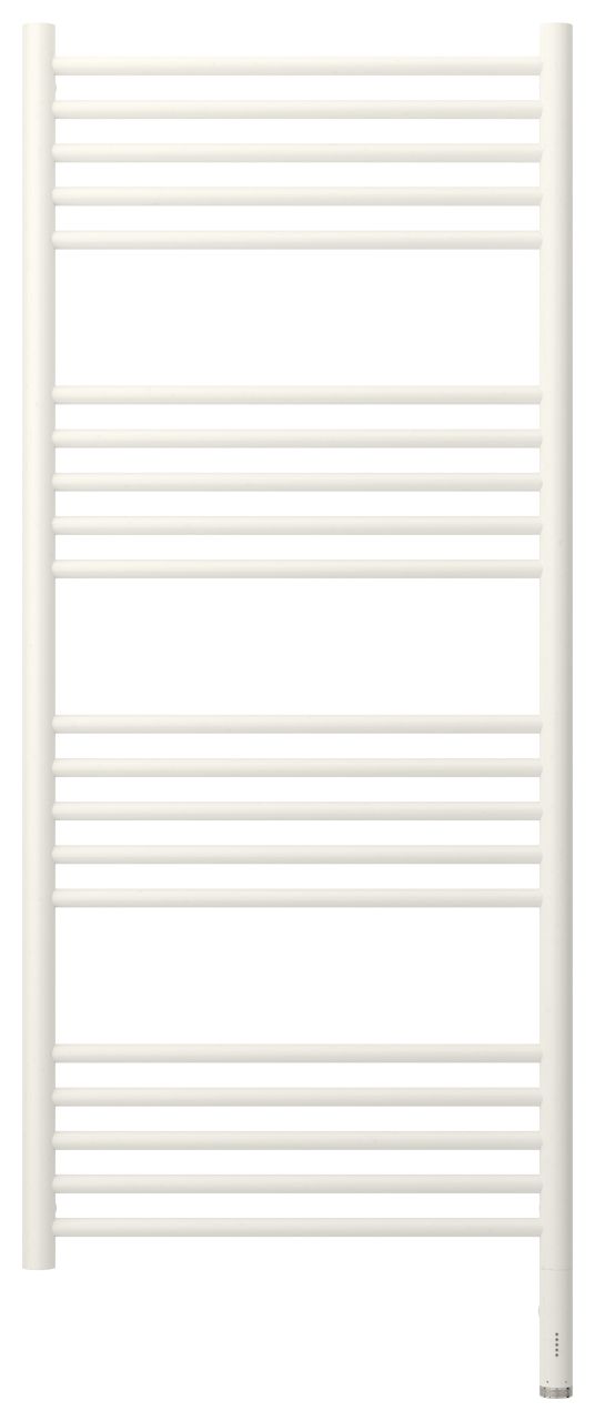 Полотенцесушитель электрический "БОГЕМА 3.0" прямая 1200х500 / МЭМ правый (Матовый белый)