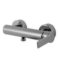 Смеситель для душа, Fima Carlo Frattini, Mast, тип открывания воды-однорычажный, монтаж-настенный, отверстия для монтажа-2, цвет-хром