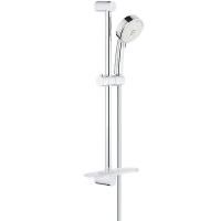 Душевой гарнитур GROHE New Tempesta Cosmopolitan 100 III, с полочкой, 600 мм, 9,5 л/мин, хром (27576002) Душевой гарнитур GROHE New Tempesta Cosmopolitan 100 III, с полочкой, 600 мм, 9,5 л/мин, хром (27576002)
