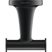 Двойной крючок Duravit Starck T 0099304600 Черный матовый Двойной крючок Duravit Starck T 0099304600 Черный матовый