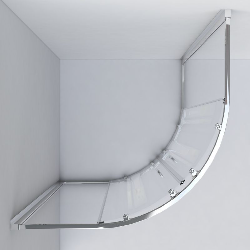 Душевой уголок Vincea Garda 120x90 VSJ-1G129CH профиль Хром стекло шиншилла