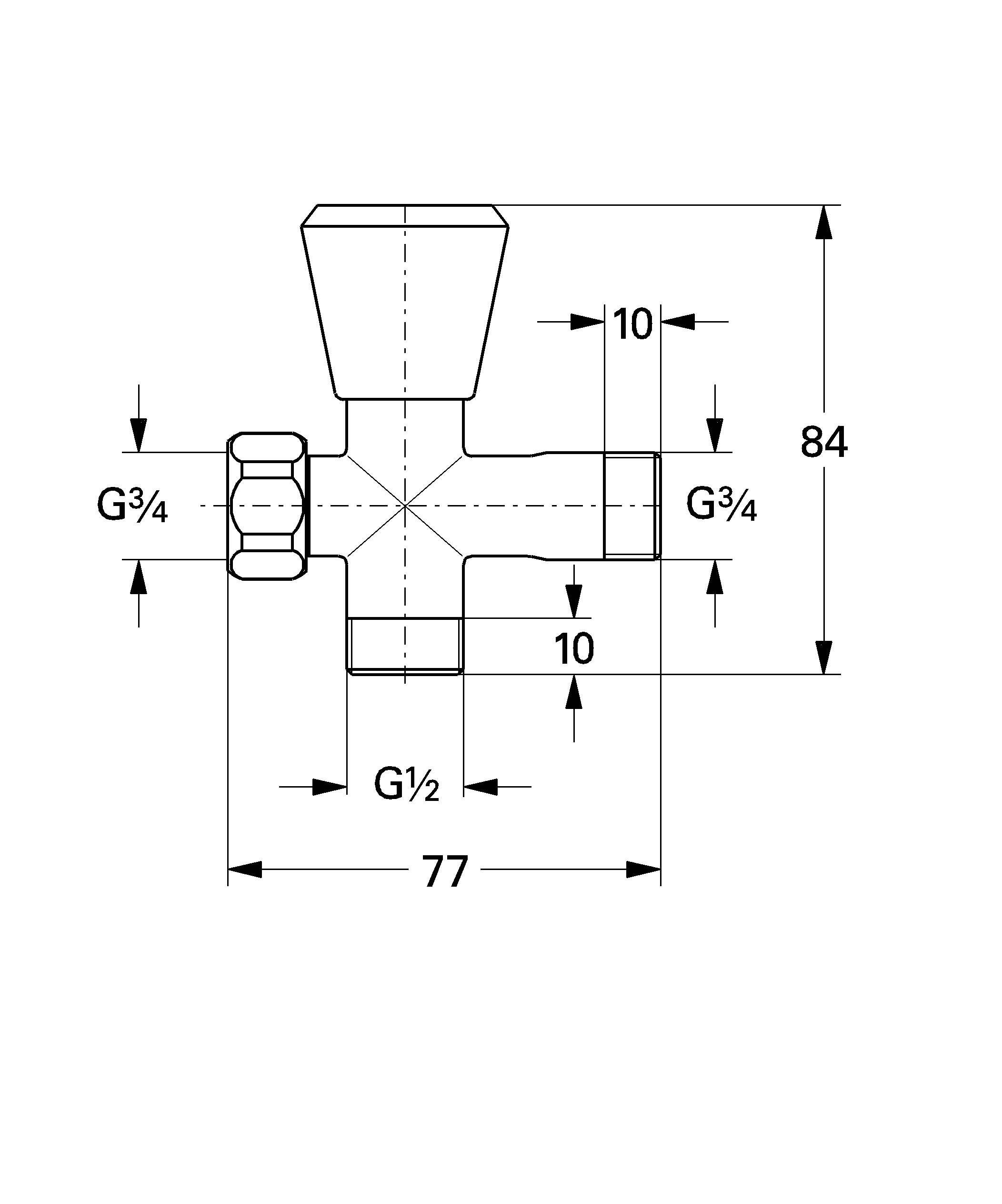 Переключатель GROHE (28799000) Переключатель GROHE (28799000)