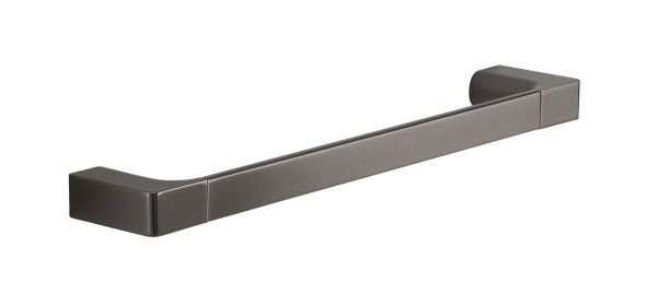 Gedy Pirenei, полотенцедержатель, длина 35 см, цвет оружейная сталь (PVD)