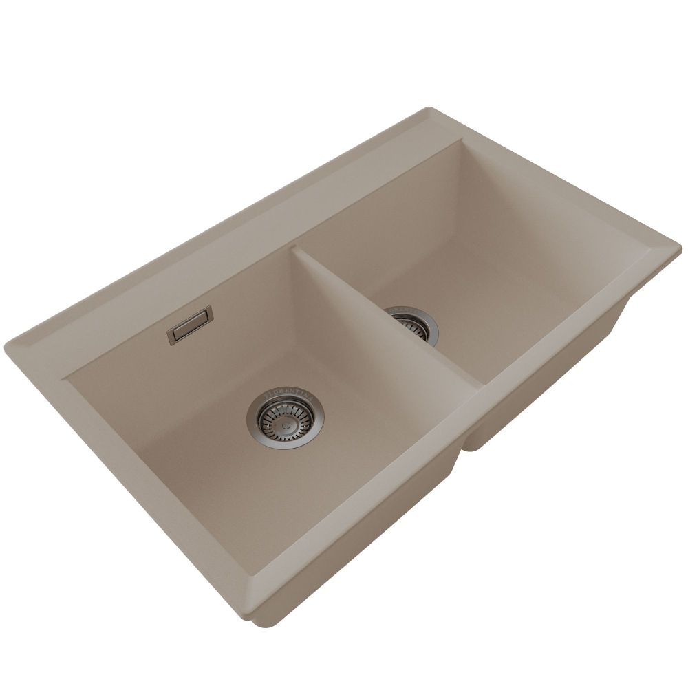 Кухонная мойка Florentina ТОСКАНА 17.050.E0820.104, бежевый, артикул 17.050.E0820.104