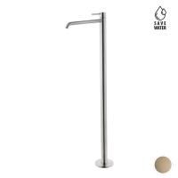 Newform X-STEEL 316 Смеситель для раковины напольный, излив 280мм, наружная часть, (для 27819) цвет: PVD Brushed pale gold Newform X-STEEL 316 Смеситель для раковины напольный, излив 280мм, наружная часть, (для 27819) цвет: PVD Brushed pale gold