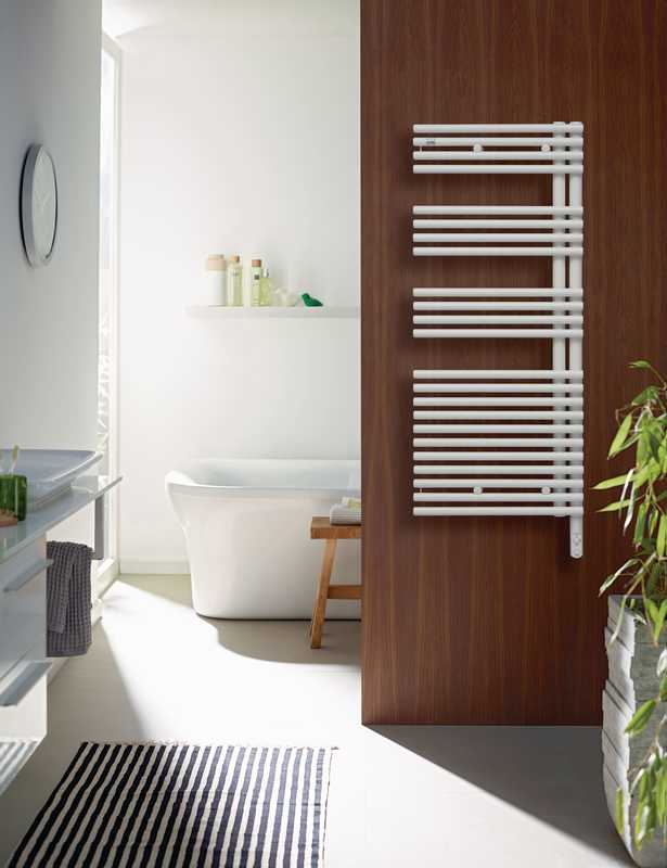 Электрический полотенцесушитель Zehnder Forma Asym LFAER-170-50/DD Белый правый Электрический полотенцесушитель Zehnder Forma Asym LFAER-170-50/DD Белый правый