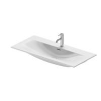 Duravit Viu Мебельная раковина с переливом 1 отв под смес. нажимной выпуск с керам. покрытием 1030х490 мм цвет белый