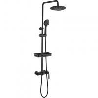 Душевая система Orans OLS-7558 Черная Душевая система Orans OLS-7558 Черная