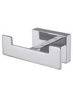 Двойной крючок для ванной WONZON & WOGHAND FLAT, Хром (WW-9725)